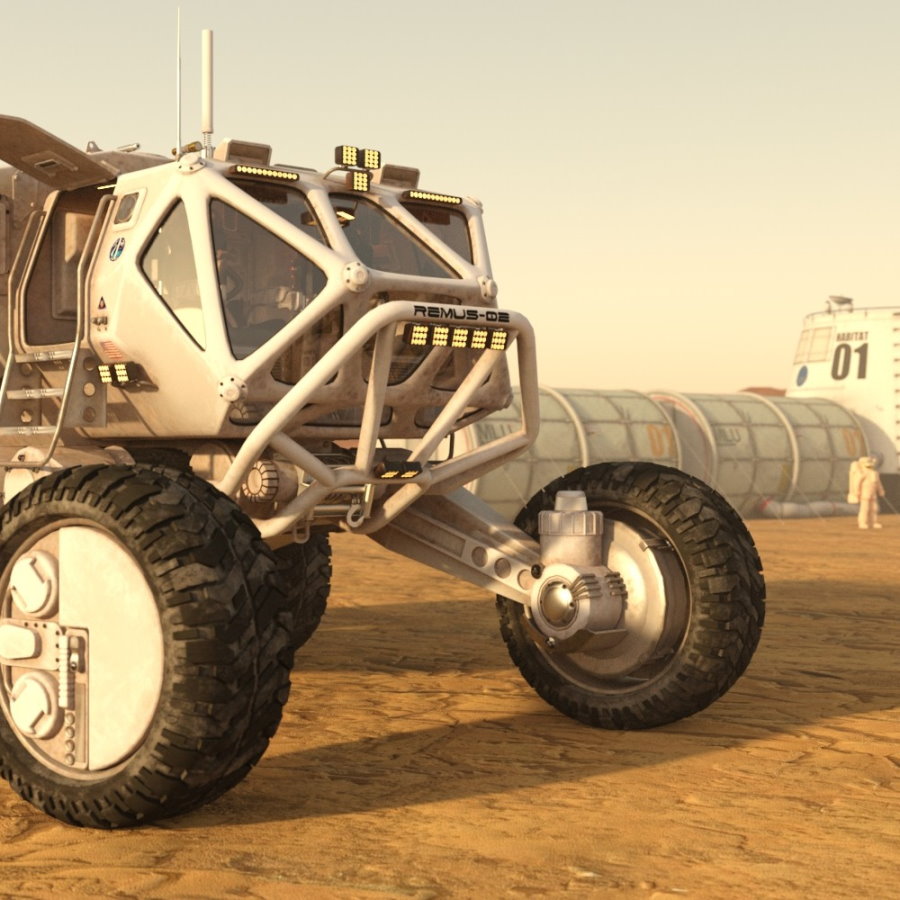 Mars Exploration With Daz Studio 3d Librarian