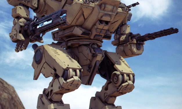 Mecha with DAZ Studio