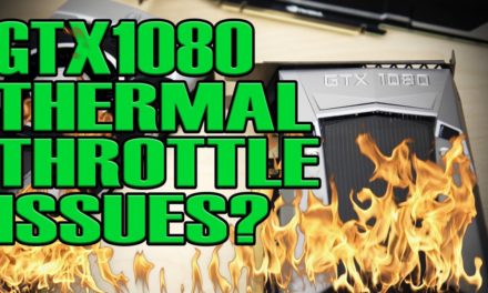 Does the GTX 1080 Thermal Throttle?